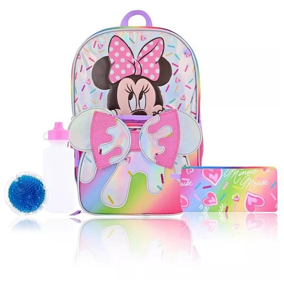 Disney's Minnie Mouse Backpack Set | Kid's School Bag | Lunch bag, Pencil Case - Picture 1 of 5